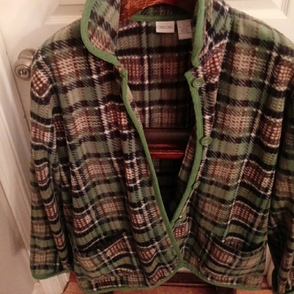 LIGHT FLANNEL PLAID JACKET - Picture 4 of 4